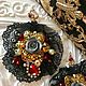 -35%Серьги"Black Queen"в стиле DG, Серьги классические, Санкт-Петербург,  Фото №1