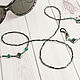 Copy of Copy of Beaded Keychain BK1460313, Chain for glasses, Ahtubinsk,  Фото №1