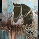 Картина “Horse”. Картины. DARI ART. Ярмарка Мастеров.  Фото №11