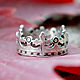 Order Crown ring made of 925 sterling silver HH0043. Sunny Silver. Livemaster. . Rings Фото №3