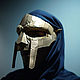 Маска МФ Дум 2 Золотая Гладиатора Марвел MF Doom Golden Gladiator mask. Маски персонажей. Качественные авторские маски (Magazinnt). Интернет-магазин Ярмарка Мастеров.  Фото №2