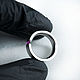 Titanium ring with a band of stones. Rings. asgdesign. My Livemaster. Фото №5