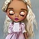 Кукла Блайз Blythe кастом 30 см, dark skin с натуральными волосами. Кукла Кастом. Ольга (sodollsblythe). Ярмарка Мастеров.  Фото №8