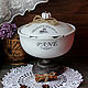 The plate candy dish shabby chic Cloche 'Elegant', The bins, ,  Фото №1