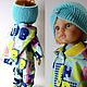 Raincoat, pants, blouse, headband, boots for dolls. Clothes for dolls. Милые вещи для кукол. Online shopping on My Livemaster.  Фото №2