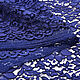 Кружево сутажное синее Италия. Ткани. Итальянские ткани. Ярмарка Мастеров.  Фото №4