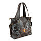Medium leather bag ' Stone kiss'. Classic Bag. Pelle Volare. Online shopping on My Livemaster.  Фото №2