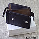 Money clip N-shaped. Clamps. YanKorS leather. Online shopping on My Livemaster.  Фото №2