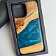 Чехол из древесины и эпоксидной смолы | IPHONE. Чехол. WOODIST. Ярмарка Мастеров.  Фото №5