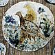   ' Partridge'. Panels. Ceramics and painting (kypasyatina). Online shopping on My Livemaster.  Фото №2