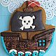 Gingerbread Pirate Party. Cakes-toppers on cake. Gingerbread Cookies Set. sweets for joy (galinadenisenko). My Livemaster. Фото №4