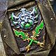 A notebook on the World of Warcraft universe with the symbol of the undead robber. Diaries. Xypma. My Livemaster. Фото №5