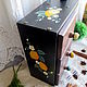 Заказать Комодик "Страна Лимония" Роспись (сосна). Припыленные временем. Ярмарка Мастеров. . Утварь Фото №3