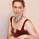 Order Beads Mermaid with vintage clasp. Ekart Ekaterina Dmitrieva. Livemaster. . Necklace Фото №3