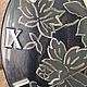 Часы настенные 40 см из эпоксидной смолы. Часы классические. Epoxy-decor-1. Интернет-магазин Ярмарка Мастеров.  Фото №2