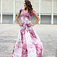 Валяное платье с широкой юбкой Antique Mauve. Платья. Seamless Fashion. Ярмарка Мастеров.  Фото №4