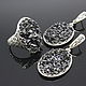 Jewelry Set Carborundum 925 Sterling Silver DD0140. Jewelry Sets. Sunny Silver. Online shopping on My Livemaster.  Фото №2