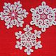 Set of snowflakes under a Vologda lace, 3 pieces, Christmas gifts, Moscow,  Фото №1