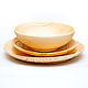Set of wooden plates made of fir 3 pcs. TN34, Plates, Novokuznetsk,  Фото №1