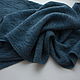 Blue knitted scarf for men/women 'Aqua'', Wraps, Saratov,  Фото №1