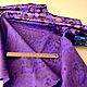 Order Genuine leather Lilac combined 0,55 mm. tarzderi. Livemaster. . Leather Фото №3
