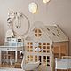 Заказать Деревянный игровой домик детский безопасный. 5 STAR HOME. Ярмарка Мастеров. . Мебель для детской Фото №3