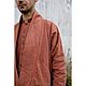 Жакет унисекс из вареной крапивы Рами Ramie Japanese Sumo Jacket Terra. Пиджаки мужские. VÄN Studio. Ярмарка Мастеров.  Фото №4