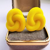 Винтаж handmade. Livemaster - original item Earrings vintage: Clips 