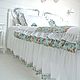 Bed linen, satin, cotton, Provence, shabby, vintage. Bedding sets. Inna Meyrabyan InProvence (InProvence). My Livemaster. Фото №4
