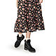 Order Bottom skirt with lace black floral print. ivavavilonskaya. Livemaster. . Skirts Фото №3