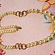 Винтаж: "Napier Pat" винтажное колье. Колье винтажные. ANTIQUE_GOLDEN_ROSE. Ярмарка Мастеров.  Фото №4