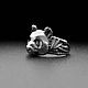Кольцо Панда. Кольца. AlexFox Jewelry. Ярмарка Мастеров.  Фото №4