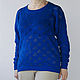 Cotton jumper with openwork pattern. Jumpers. stylish things. My Livemaster. Фото №4