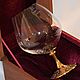 Vip cognac gift glass.Gilding.An elite Gift for a man. Wine Glasses. zlatelit (zlatelit). Online shopping on My Livemaster.  Фото №2