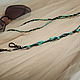 Beaded Keychain BK1460313. Chain for glasses. Kroshka Bizhu. My Livemaster. Фото №4
