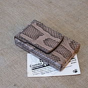 Сувениры и подарки handmade. Livemaster - original item Cigarette case. sigaretta. A snake`s skin. Slims.  Thin cigarettes.. Handmade.