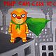 The world won't save itself! Red cat toy by Vasya Lozhkin. Stuffed Toys. Dingus! Funny cats and other toys. My Livemaster. Фото №6