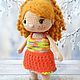  Ginger Dasha. Amigurumi dolls and toys. JuliaCrochetToys. My Livemaster. Фото №5