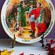 Винтажная фарфоровая декоративная новогодняя тарелка Royal Doulton. Тарелки. VintageMe. Ярмарка Мастеров.  Фото №4