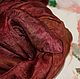 Заказать Батик палантин" Багряная осень ". АйринЛи. Ярмарка Мастеров. . Палантины Фото №3