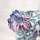 Order Pots Purple flowers. Elena Zaychenko - Lenzay Ceramics. Livemaster. . Pots1 Фото №3