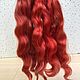 Natural hair for dolls (Coral), Doll hair, Kamyshin,  Фото №1