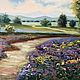 Oil painting 'wild flowers', Pictures, Novosibirsk,  Фото №1