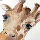 'These eyes opposite' watercolor painting (animals). Pictures. Nadezda Perova. Online shopping on My Livemaster.  Фото №2