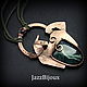 Заказать Кулон   "В поле с конём". JazzBijoux (Елена Сафронова). Ярмарка Мастеров. . Кулон Фото №3