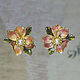 Серьги винтажные Joan Rivers "Spring flowers". Vintage earrings. Doni di Tempo. Online shopping on My Livemaster.  Фото №2