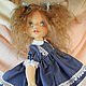 Ellie. Author's textile doll. Dolls. SmallMiracleStudio. Online shopping on My Livemaster.  Фото №2