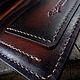 Обложка на паспорт (докхолдер). Обложка на паспорт. WINGS leather - Аксессуары из кожи. Ярмарка Мастеров.  Фото №8