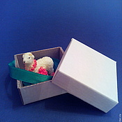 Материалы для творчества handmade. Livemaster - original item Box 6h6h3 mcvet white. Handmade.