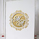 Wooden folder for marriage certificate in Baroque style, Marriage certificate cover, Dimitrovgrad,  Фото №1